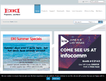 Tablet Screenshot of eiki.com